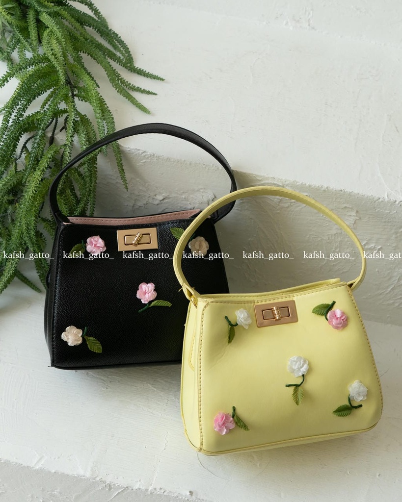 کیف گلدار فندی