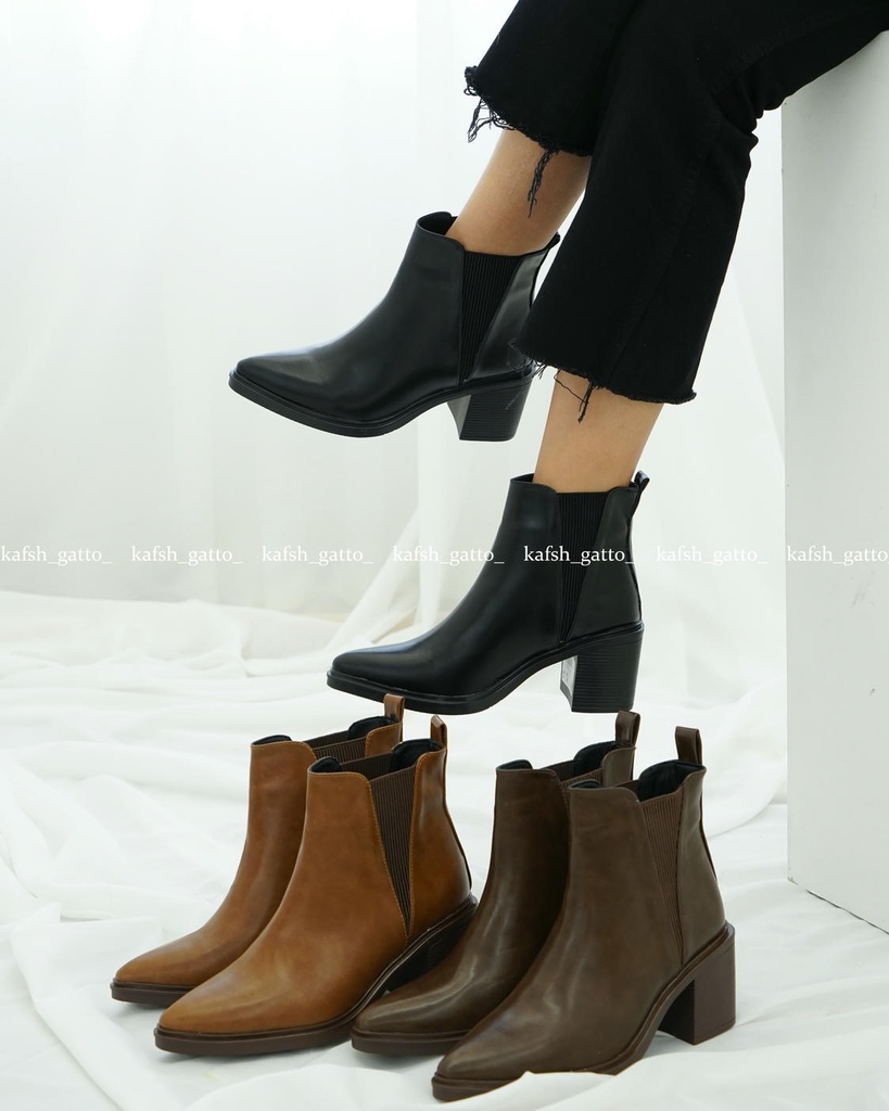 نیم بوت پاشنه بغل کش